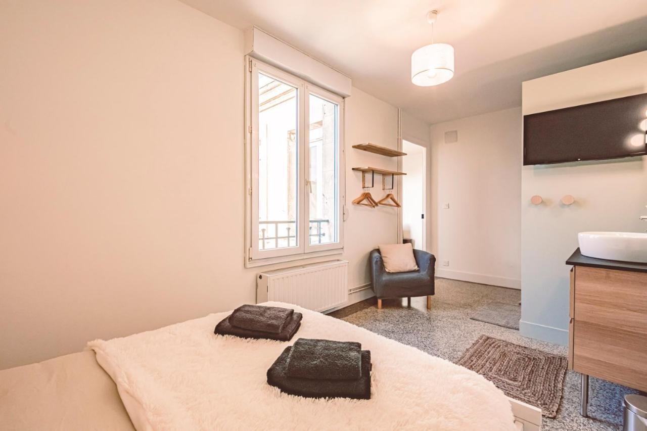 Charme De L'Ancien Pour Cet Appartement Entierement Renove Dans L'Hypercentre De Reims Buitenkant foto