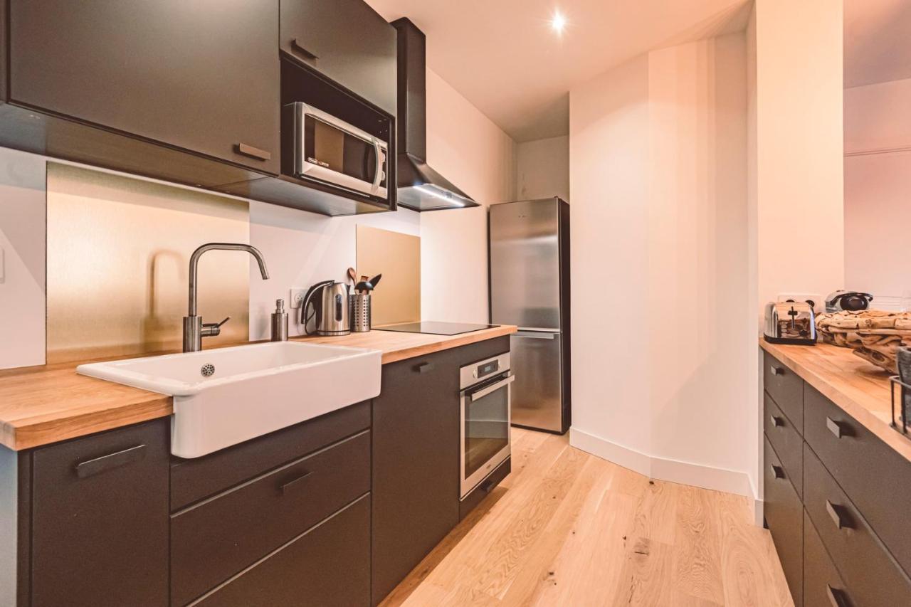 Charme De L'Ancien Pour Cet Appartement Entierement Renove Dans L'Hypercentre De Reims Buitenkant foto