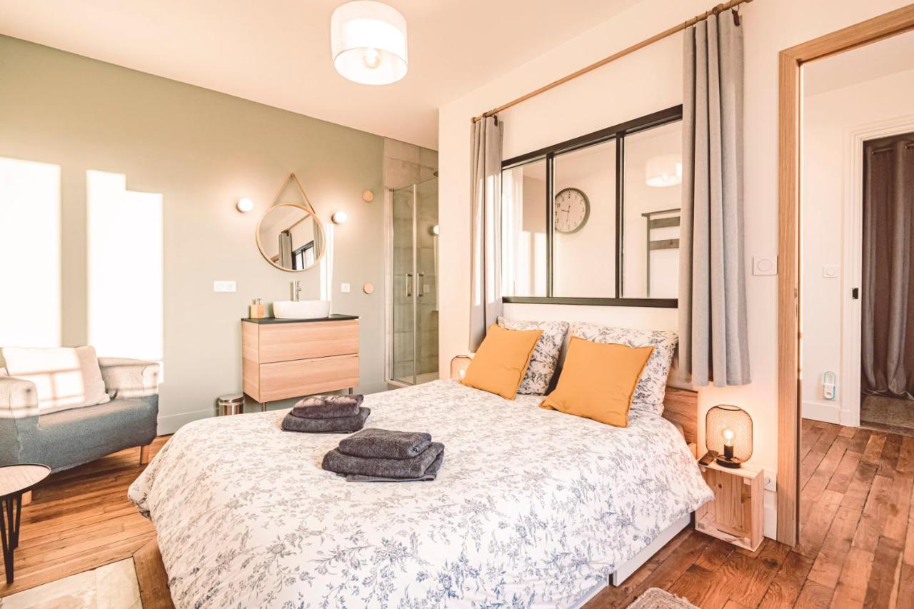 Charme De L'Ancien Pour Cet Appartement Entierement Renove Dans L'Hypercentre De Reims Buitenkant foto