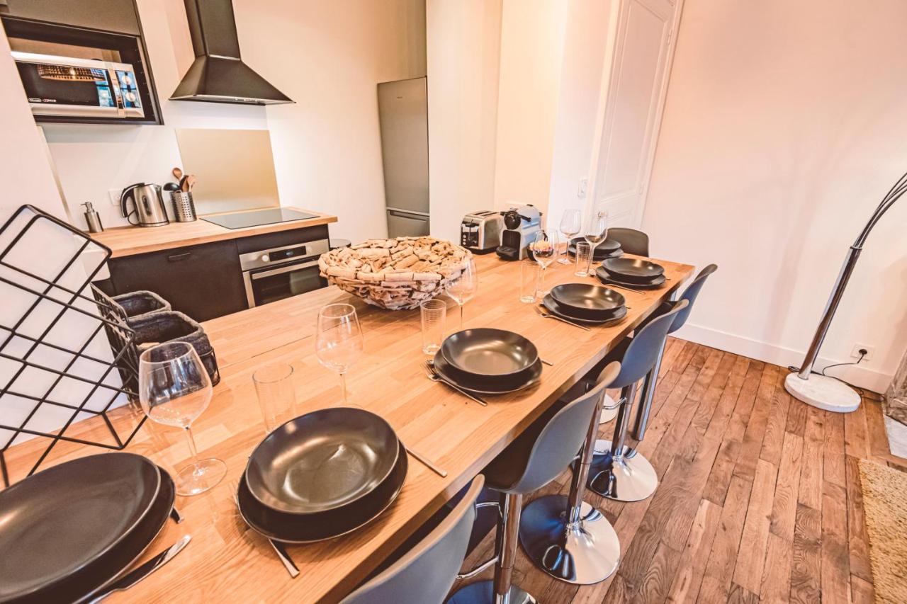 Charme De L'Ancien Pour Cet Appartement Entierement Renove Dans L'Hypercentre De Reims Buitenkant foto