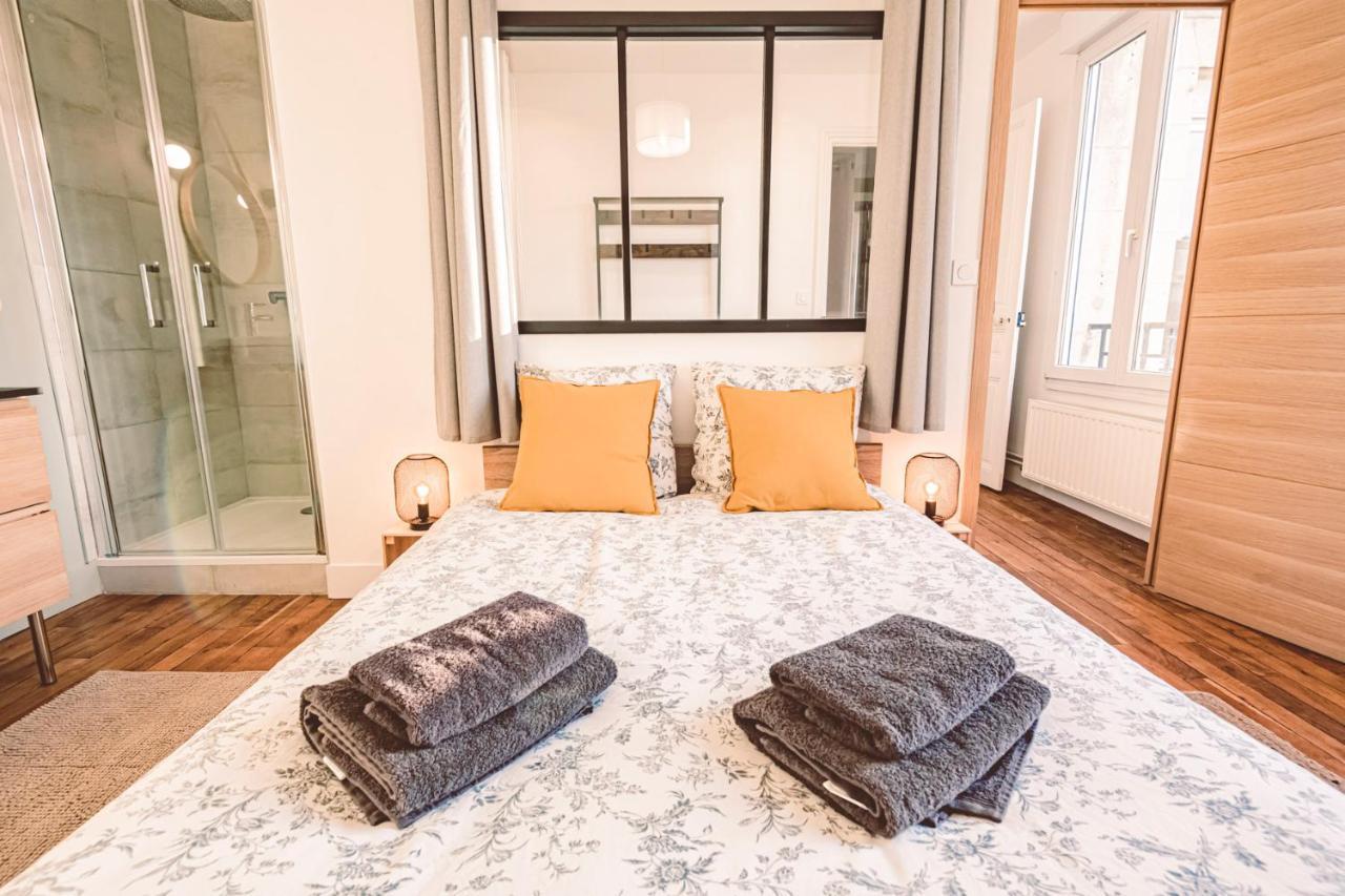 Charme De L'Ancien Pour Cet Appartement Entierement Renove Dans L'Hypercentre De Reims Buitenkant foto