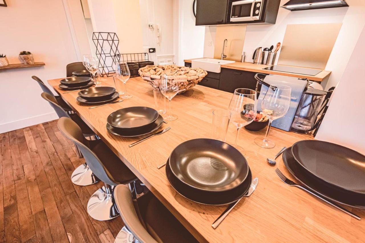 Charme De L'Ancien Pour Cet Appartement Entierement Renove Dans L'Hypercentre De Reims Buitenkant foto